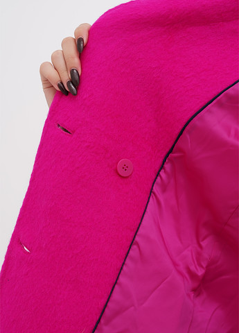 Фуксинове (колору Фукія) демісезонне Пальто двобортне Talbots