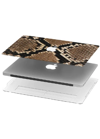 Чехол пластиковый для Apple MacBook Pro 16 A2141 Кожа змеи (Snakes leather) (9494-2474) MobiPrint (218858206)