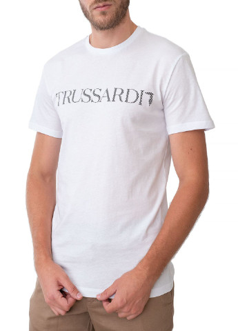 Біла футболка Trussardi Jeans