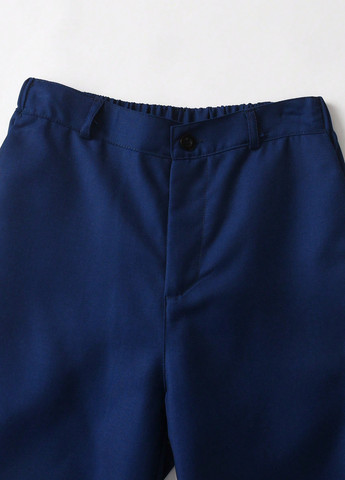 Синій демісезонний костюм (жилет, сорочка, штани) з сорочкою, брючний SHEIN