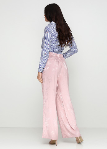 Светло-розовые кэжуал демисезонные брюки Springfield