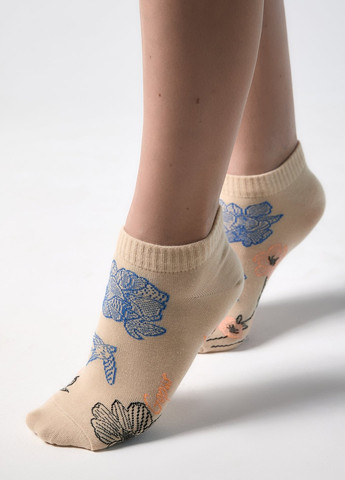 Бежеві шкарпетки Gepur малюнки (346046482)