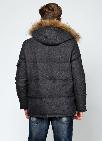 Серая зимняя куртка Linwuqiqi