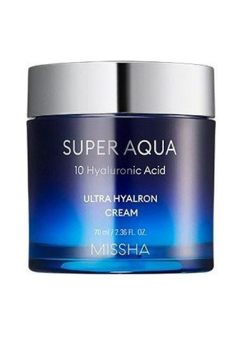 Крем для обличчя Super Aqua Ultra Hyalron Cream, 70 мл MISSHA