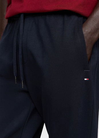 Темно-синие спортивные, кэжуал демисезонные джоггеры брюки Tommy Hilfiger