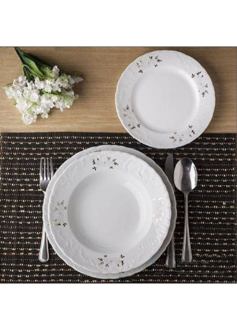 Блюдо Rococo White Flower 9705-32 32 см Cmielow (253542395)