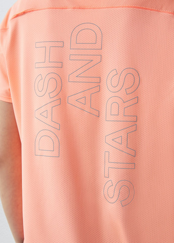 Оранжевая всесезон футболка Dash&Stars