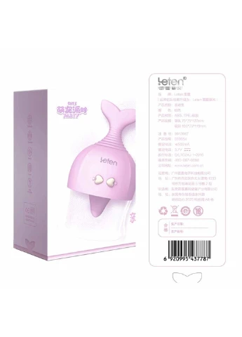 Вібростимулятор для клітора і сосків Kissing Fish Leten (252639544)