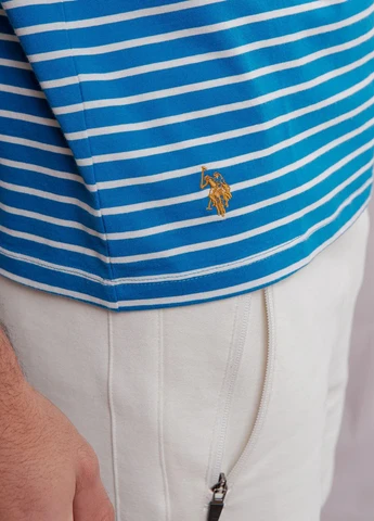 Блакитна футболка U.S. Polo Assn.