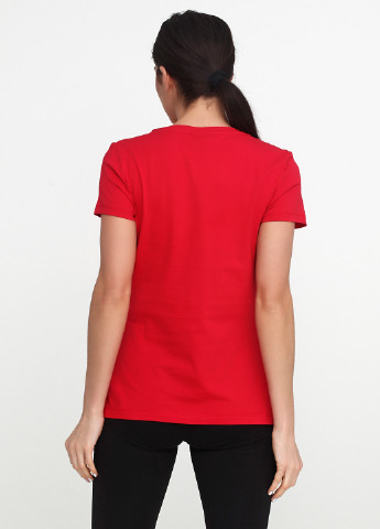 Червона всесезон футболка з коротким рукавом Puma