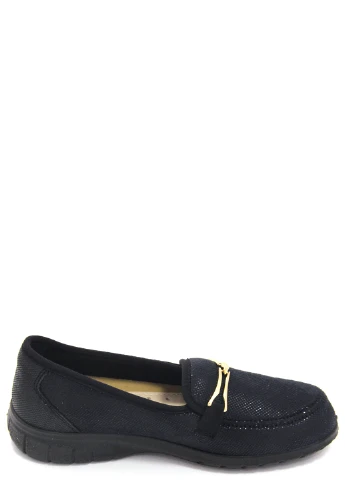 Синие женские лоферы Fischer Markenschuh однотонные