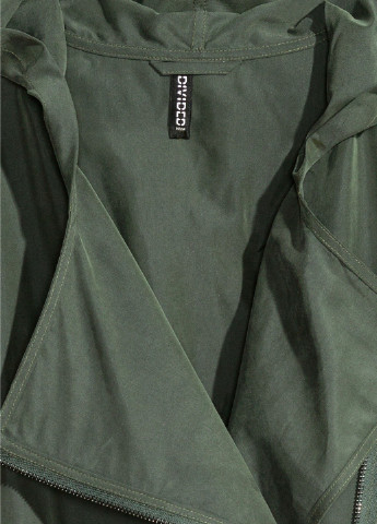 Темно-зелена демісезонна вітровка H&M