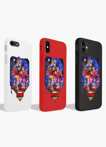 Чехол силиконовый Apple Iphone 7 Бравл Старс (Brawl Stars) (17361-1003) MobiPrint (219284667)