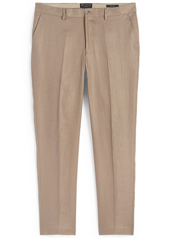 Бежевые кэжуал летние зауженные брюки C&A