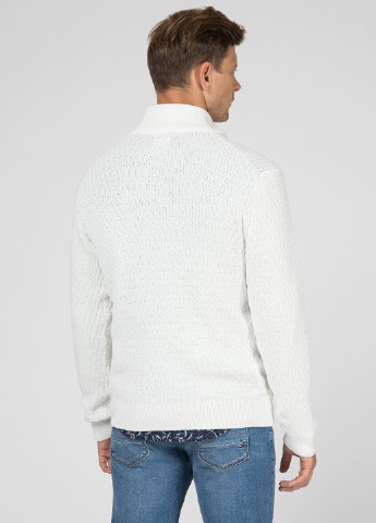 Білий зимовий светр джемпер Gant