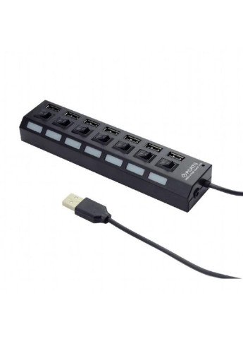 Концентратор 7 port USB 2.0 (UHB-U2P7-03) Gembird (250125075)