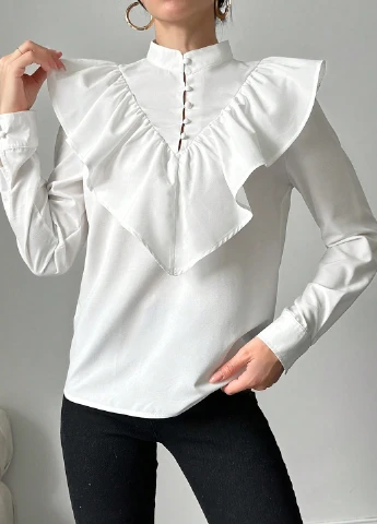 Белая блуза SHEIN
