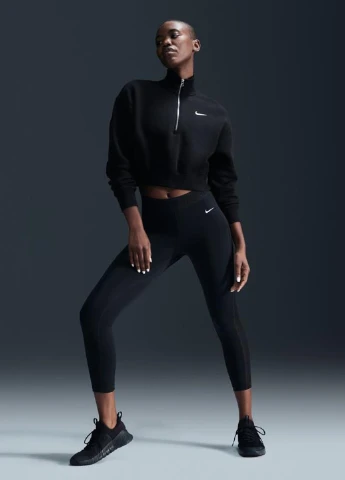 Черные демисезонные леггинсы fn4981-010 Nike