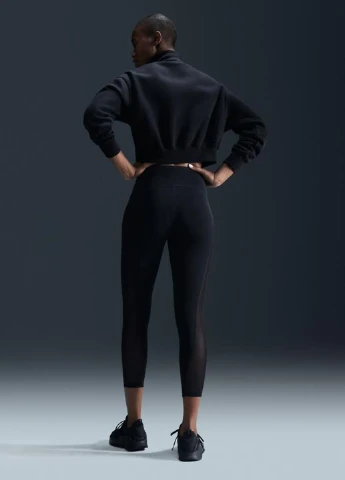 Черные демисезонные леггинсы fn4981-010 Nike