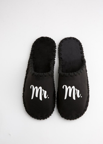 Черные тапочки Family Story