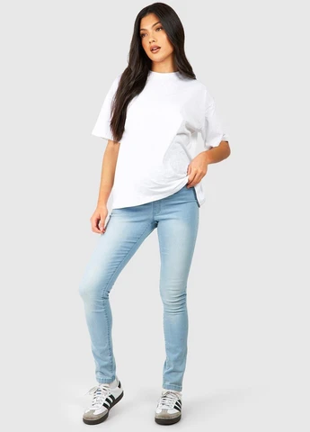 Джинси для вагітних Boohoo - (315737060)