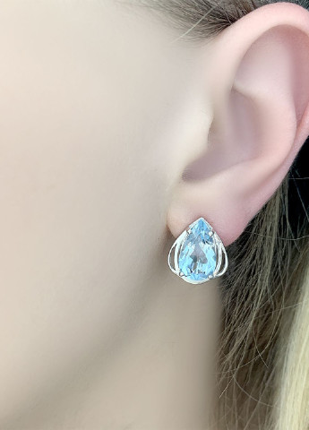 Серьги Silver Flame (233883916)