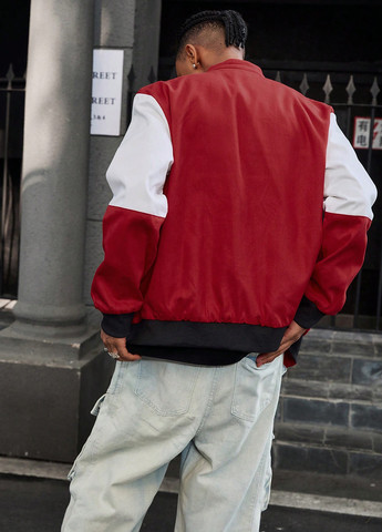 Червона демісезонна куртка SHEIN