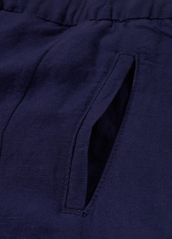 Темно-синие кэжуал летние кюлоты брюки C&A