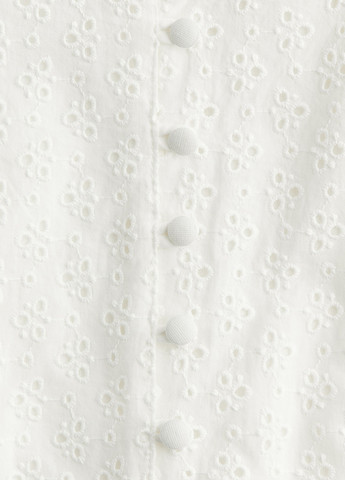 Білий кежуал сукня H&M однотонна