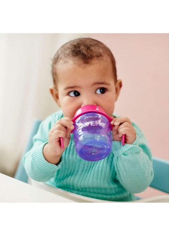Поильник-непроливайка с мягким носиком 200 мл розовый 6 мес+ Philips Avent (252247842)