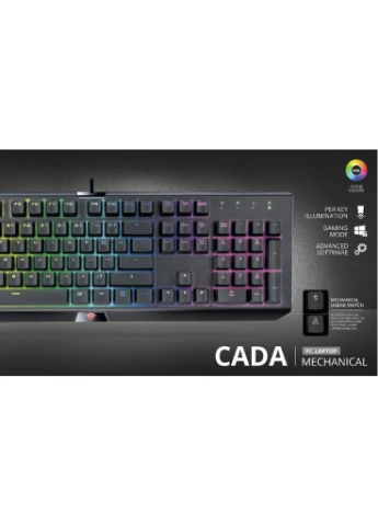 Клавіатура GXT 890 Cada RGB Mechanical RU (22690) Trust (208683926)