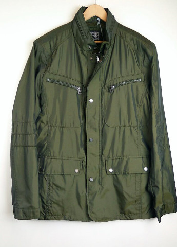 Оливковая демисезонная куртка Geox