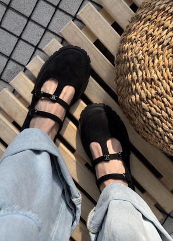 Meideli Туфли мери джейн черный з искусственная замша, — демисезон (357279059)