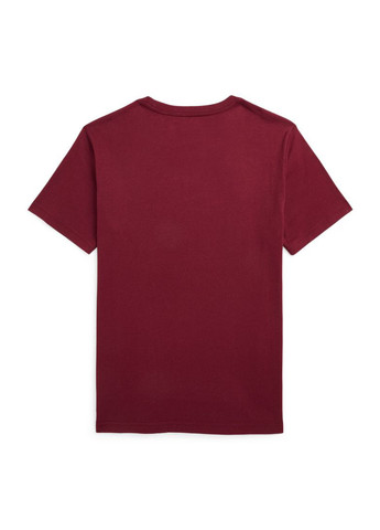 Бордова літня футболка Ralph Lauren