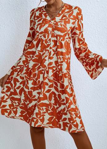 Комбінована кежуал сукня SHEIN з квітковим принтом