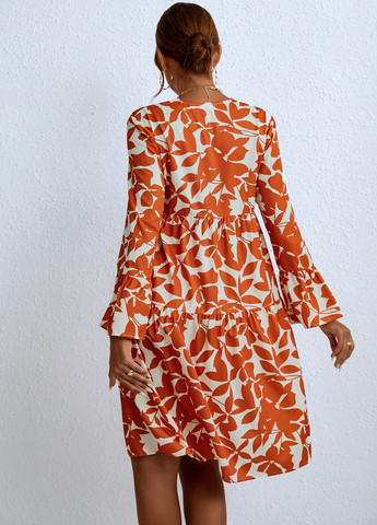 Комбінована кежуал сукня SHEIN з квітковим принтом