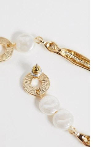 Серьги - подвески Warehouse S21 золотистые Asos (228702212)