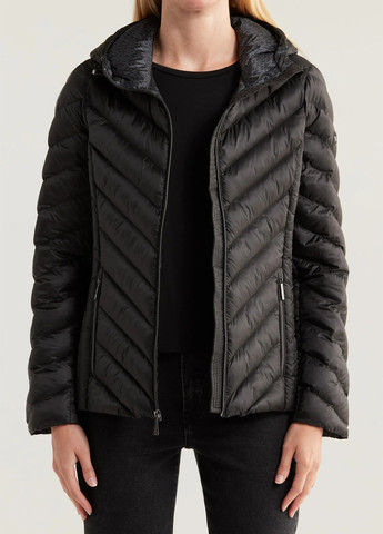 Чорна демісезонна куртка Michael Kors