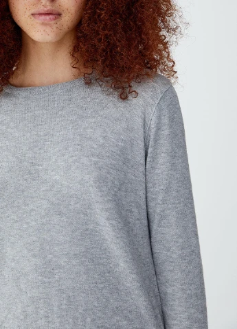 Сірий демісезонний джемпер джемпер Pull & Bear