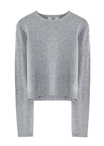 Сірий демісезонний джемпер джемпер Pull & Bear