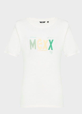 Белая летняя футболка Mexx