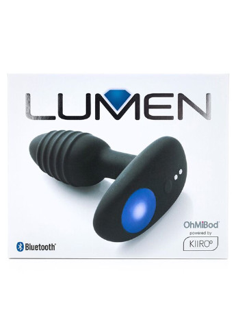 Интерактивная анальная пробка OhMiBod Lumen powered by Kiiroo (255073531)