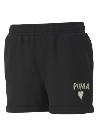 Дитячі шорти Alpha Shorts Puma чорні спортивні
