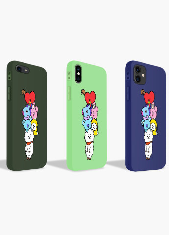 Чохол силіконовий Apple Iphone 8 БТС (BTS) (6151-1064) MobiPrint (219356153)