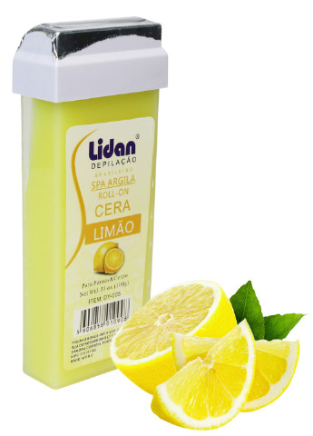 Віск для депіляції Lidan в картриджі 100 мл Лимон UFT (238644752)