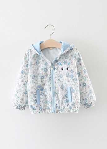 Голубая летняя ветровка No Brand