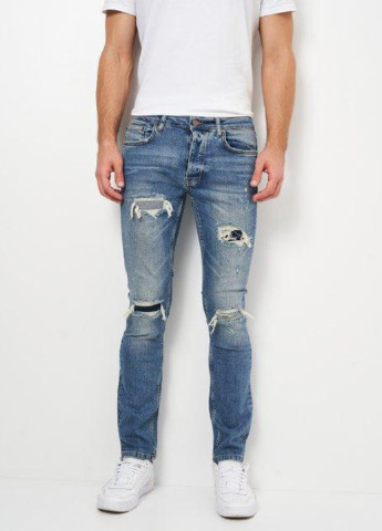 Синие джинси,синій, Mennace