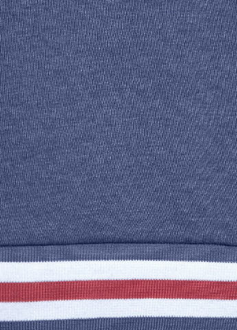 Синій світшот Bench меланж без декору (186375466)