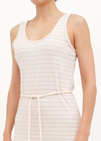 Рожева кежуал сукня сукня-майка Joie Clair в смужку