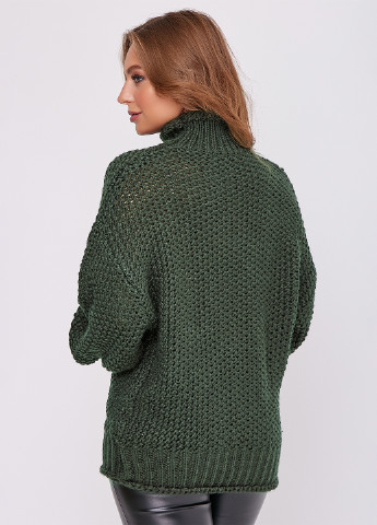 Зеленый демисезонный свитер ST-Seventeen
